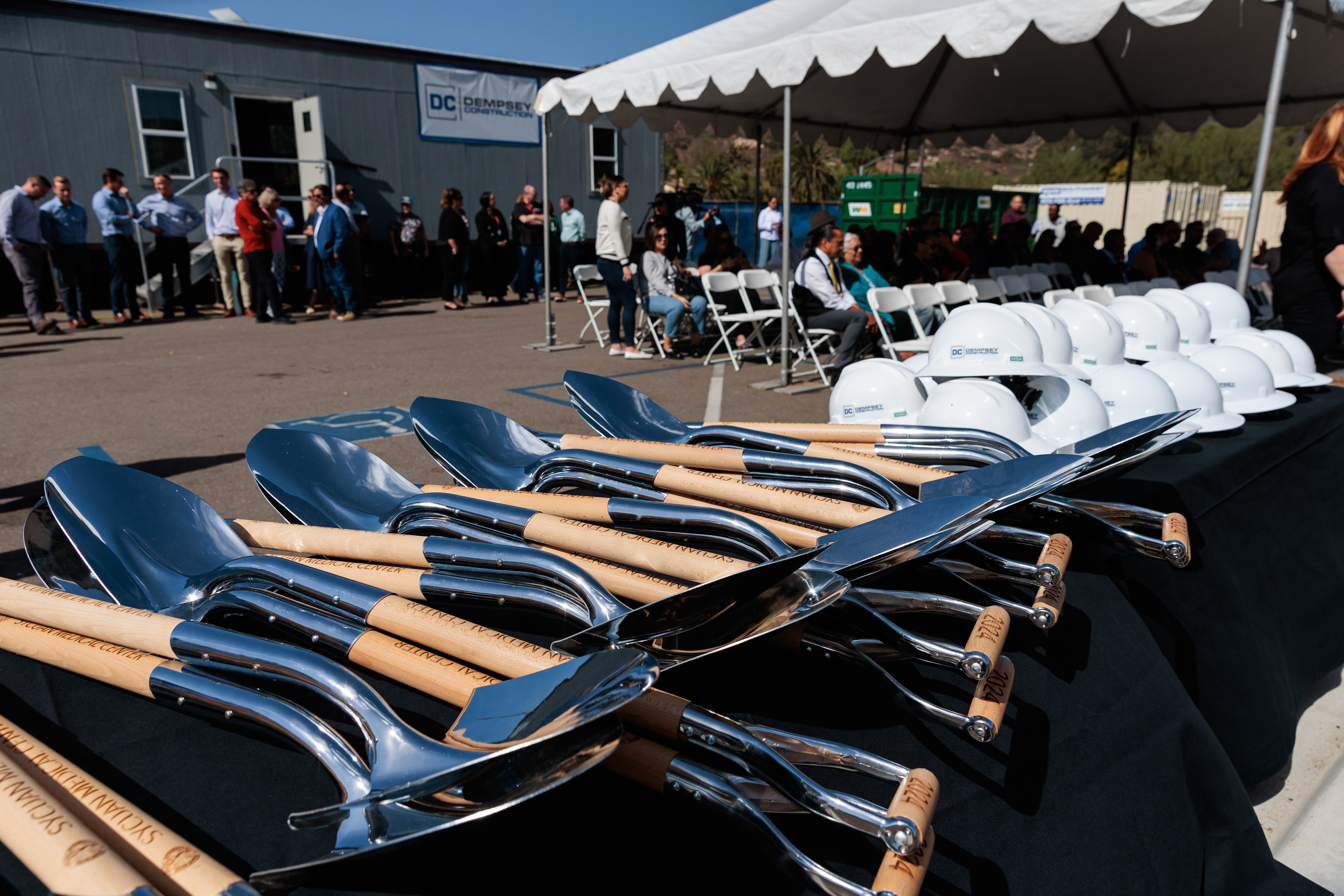 EL CAJON, CA, October 18, 2024 | Groundbreaking Ceremony for the Sycuan Medical Dental Center on Friday, October 18, 2024. (Chadd Cady / Sycuan Casino Resort)