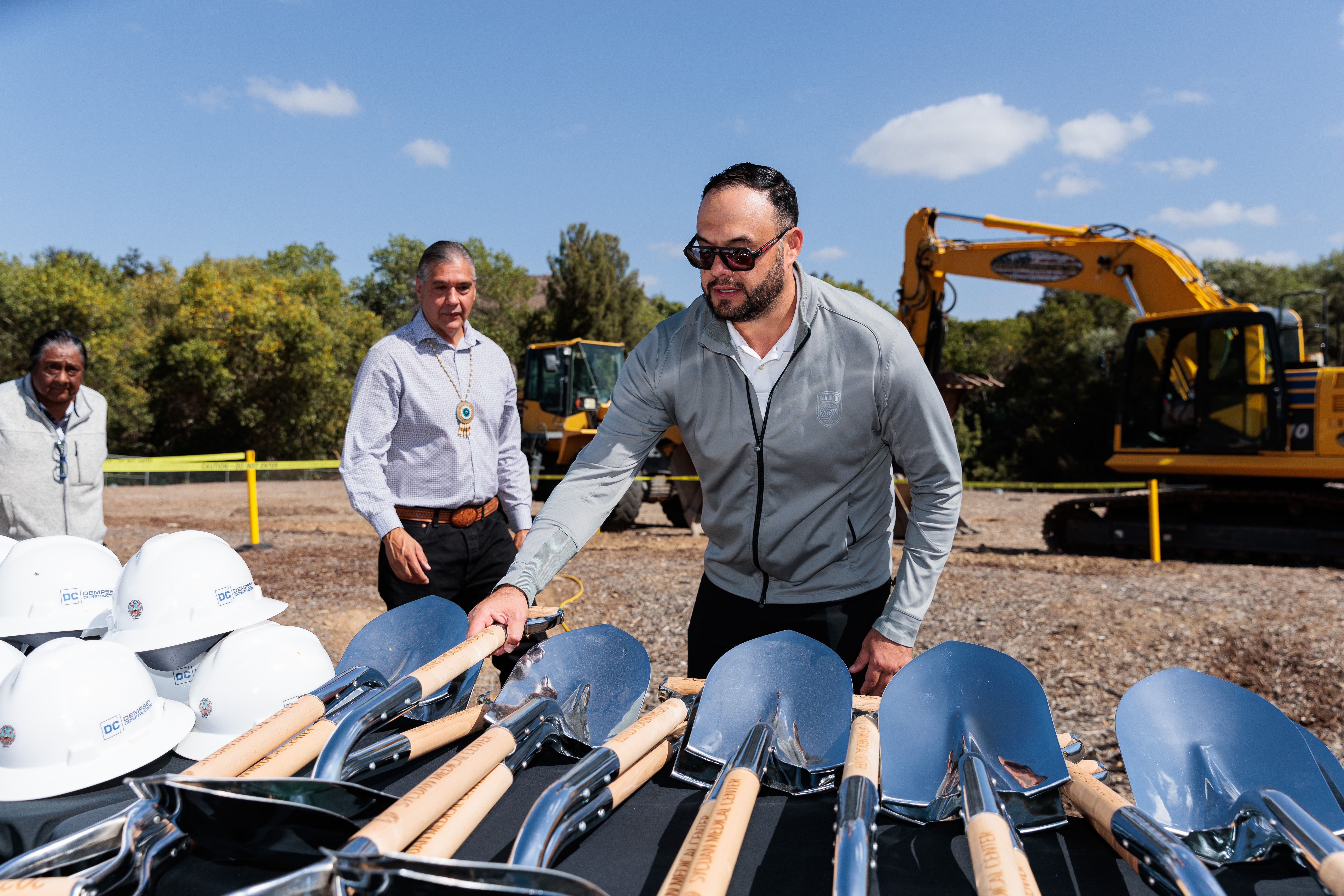 EL CAJON, CA, October 18, 2024 | Groundbreaking Ceremony for the Sycuan Medical Dental Center on Friday, October 18, 2024. (Chadd Cady / Sycuan Casino Resort)