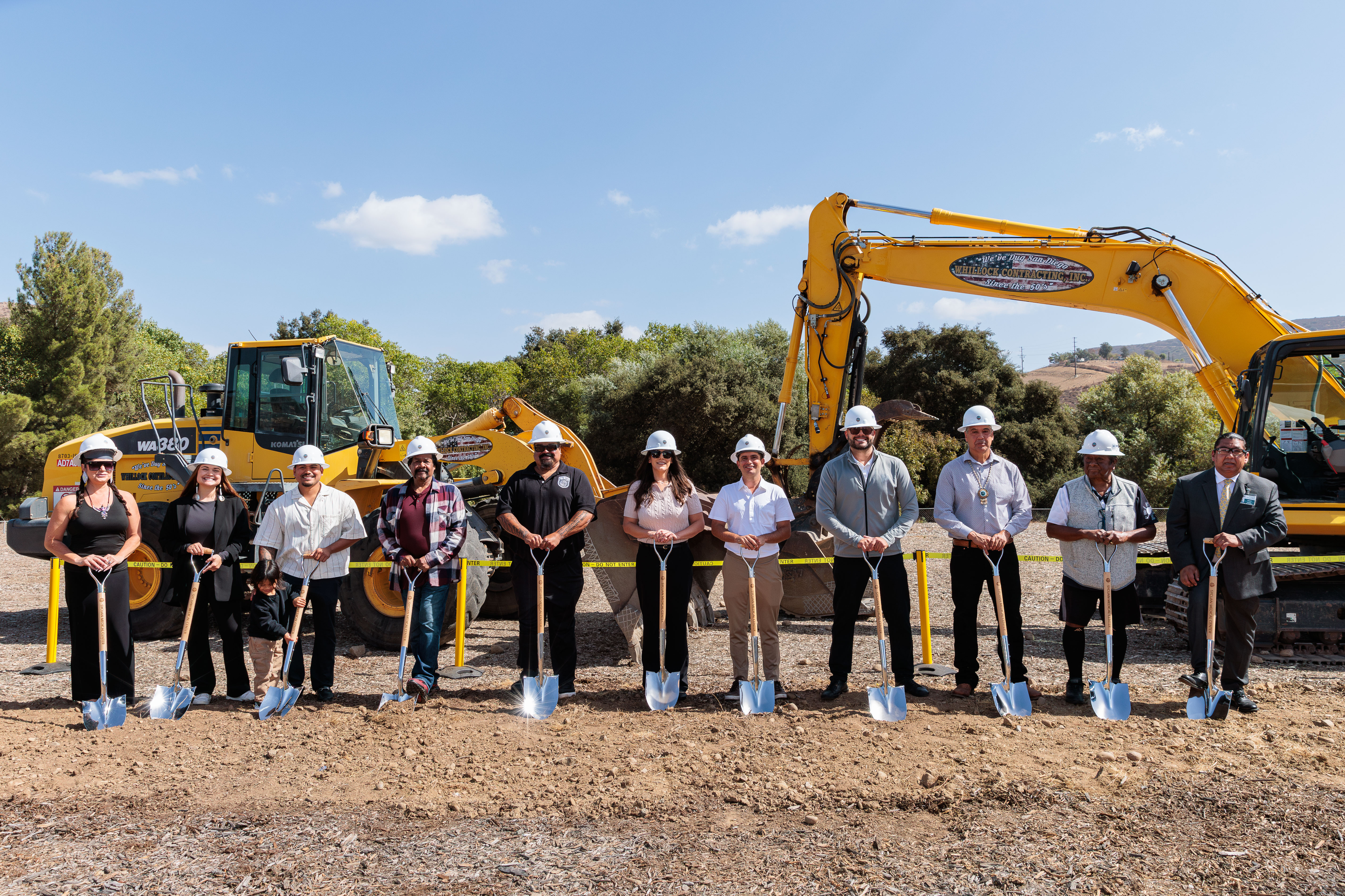 EL CAJON, CA, October 18, 2024 | Groundbreaking Ceremony for the Sycuan Medical Dental Center on Friday, October 18, 2024. (Chadd Cady / Sycuan Casino Resort)