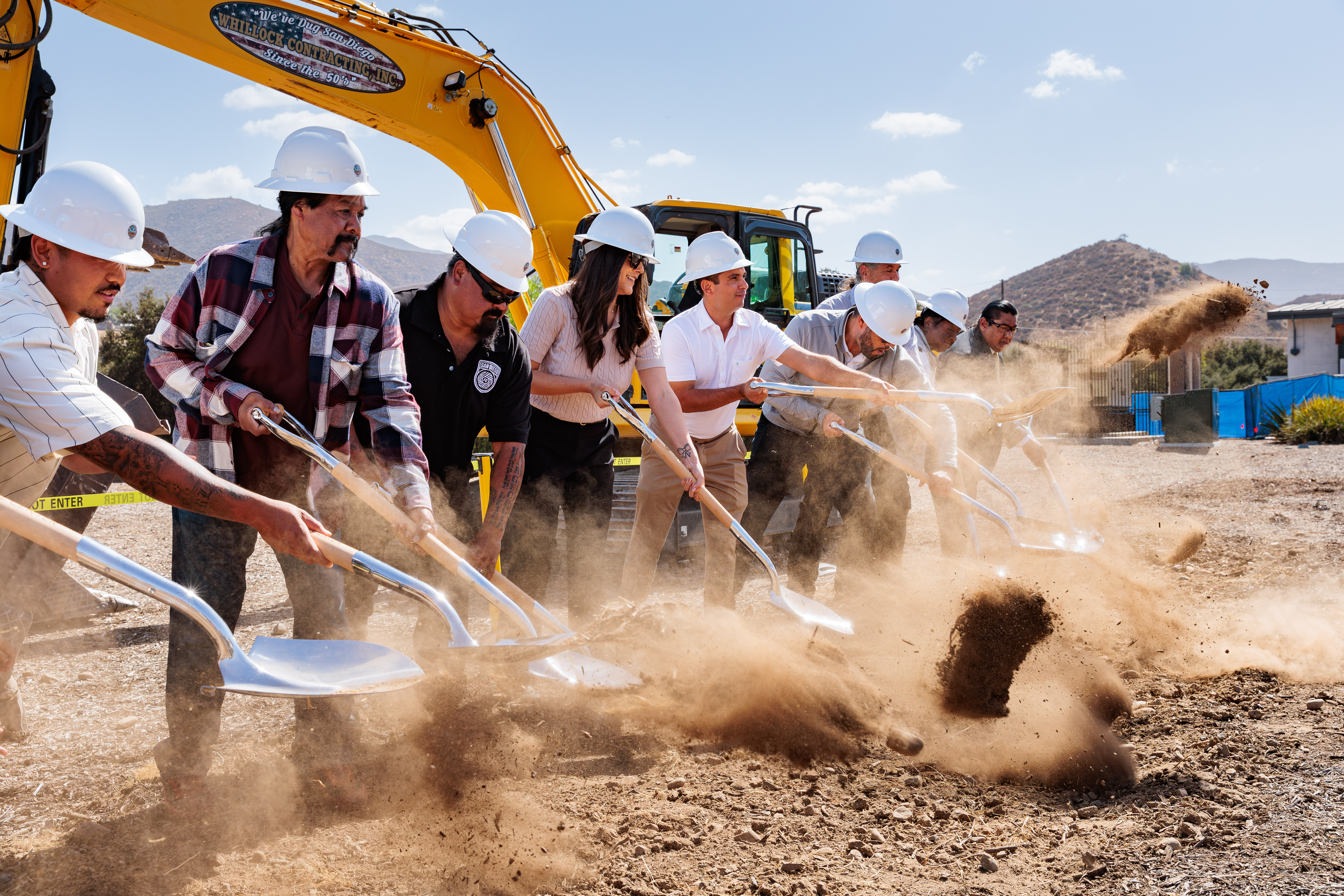 EL CAJON, CA, October 18, 2024 | Groundbreaking Ceremony for the Sycuan Medical Dental Center on Friday, October 18, 2024. (Chadd Cady / Sycuan Casino Resort)