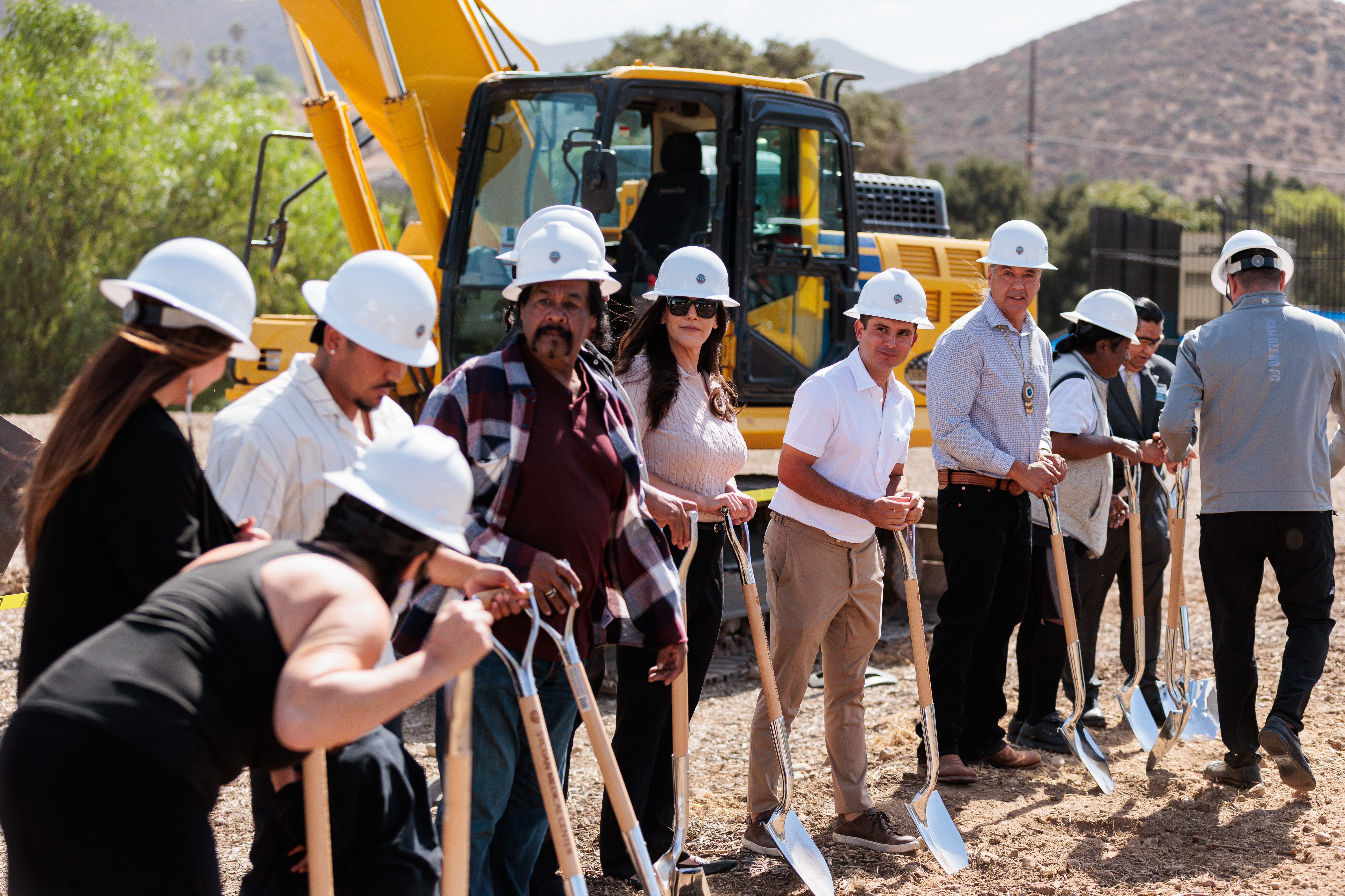 EL CAJON, CA, October 18, 2024 | Groundbreaking Ceremony for the Sycuan Medical Dental Center on Friday, October 18, 2024. (Chadd Cady / Sycuan Casino Resort)