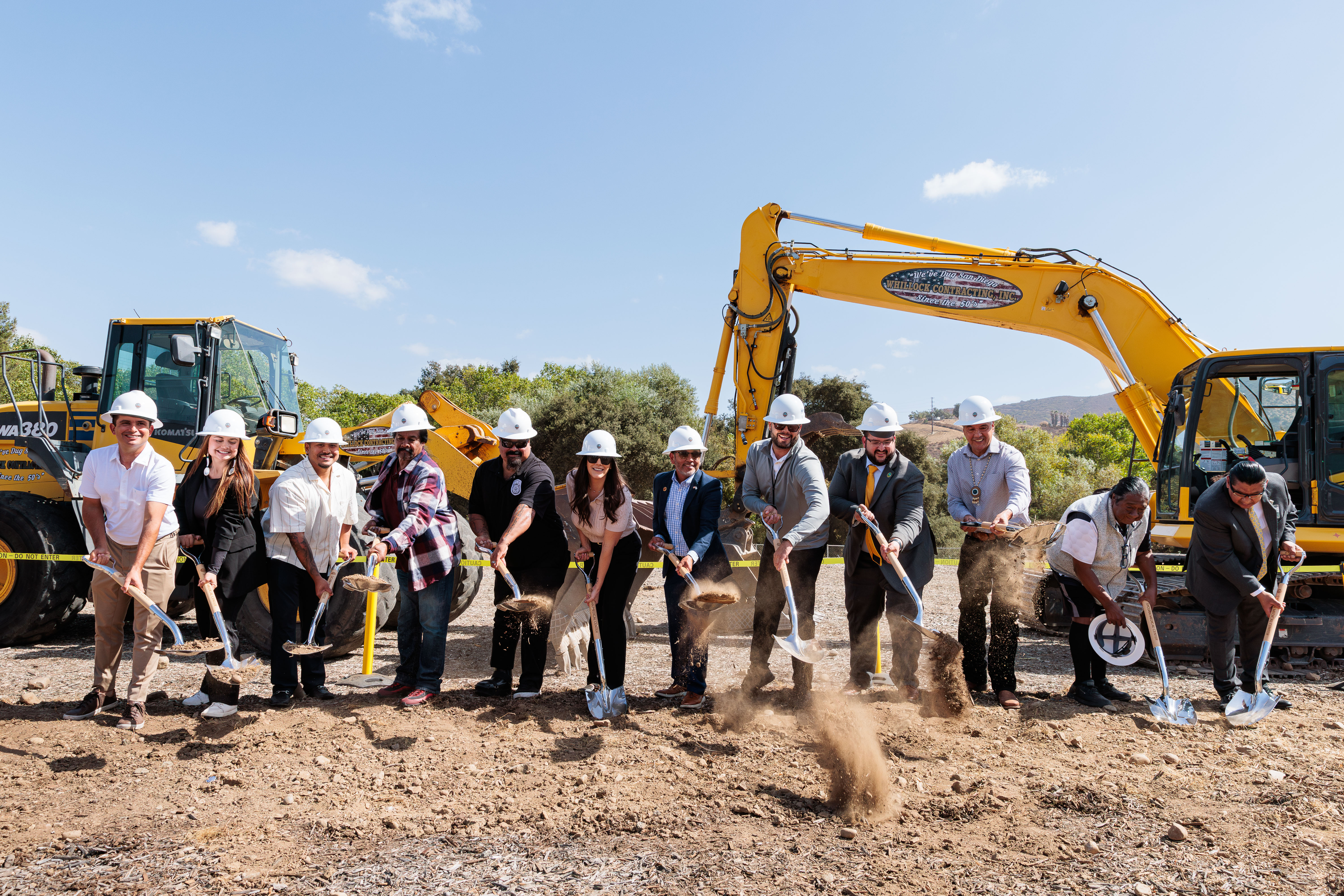 EL CAJON, CA, October 18, 2024 | Groundbreaking Ceremony for the Sycuan Medical Dental Center on Friday, October 18, 2024. (Chadd Cady / Sycuan Casino Resort)