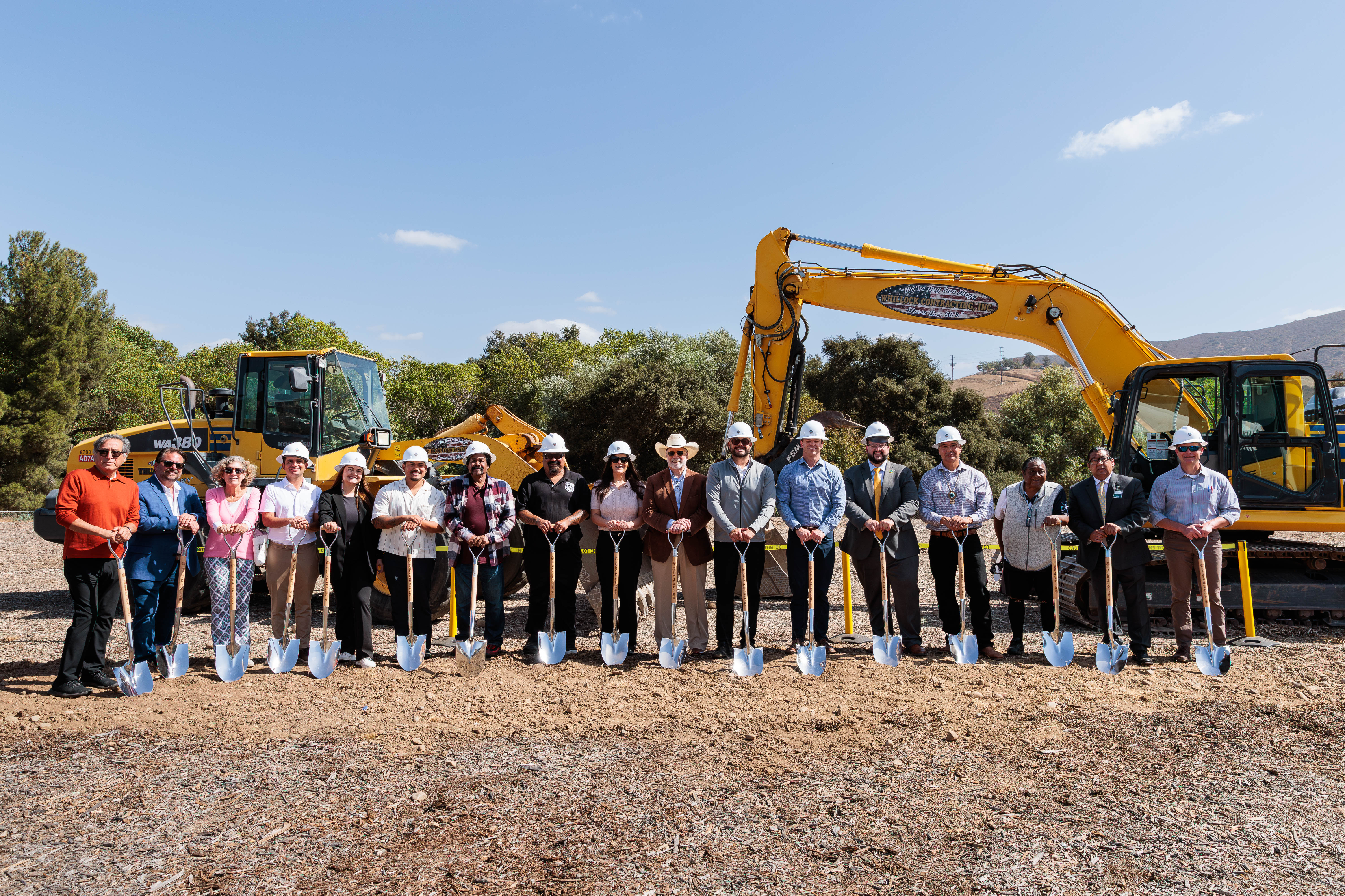 EL CAJON, CA, October 18, 2024 | Groundbreaking Ceremony for the Sycuan Medical Dental Center on Friday, October 18, 2024. (Chadd Cady / Sycuan Casino Resort)