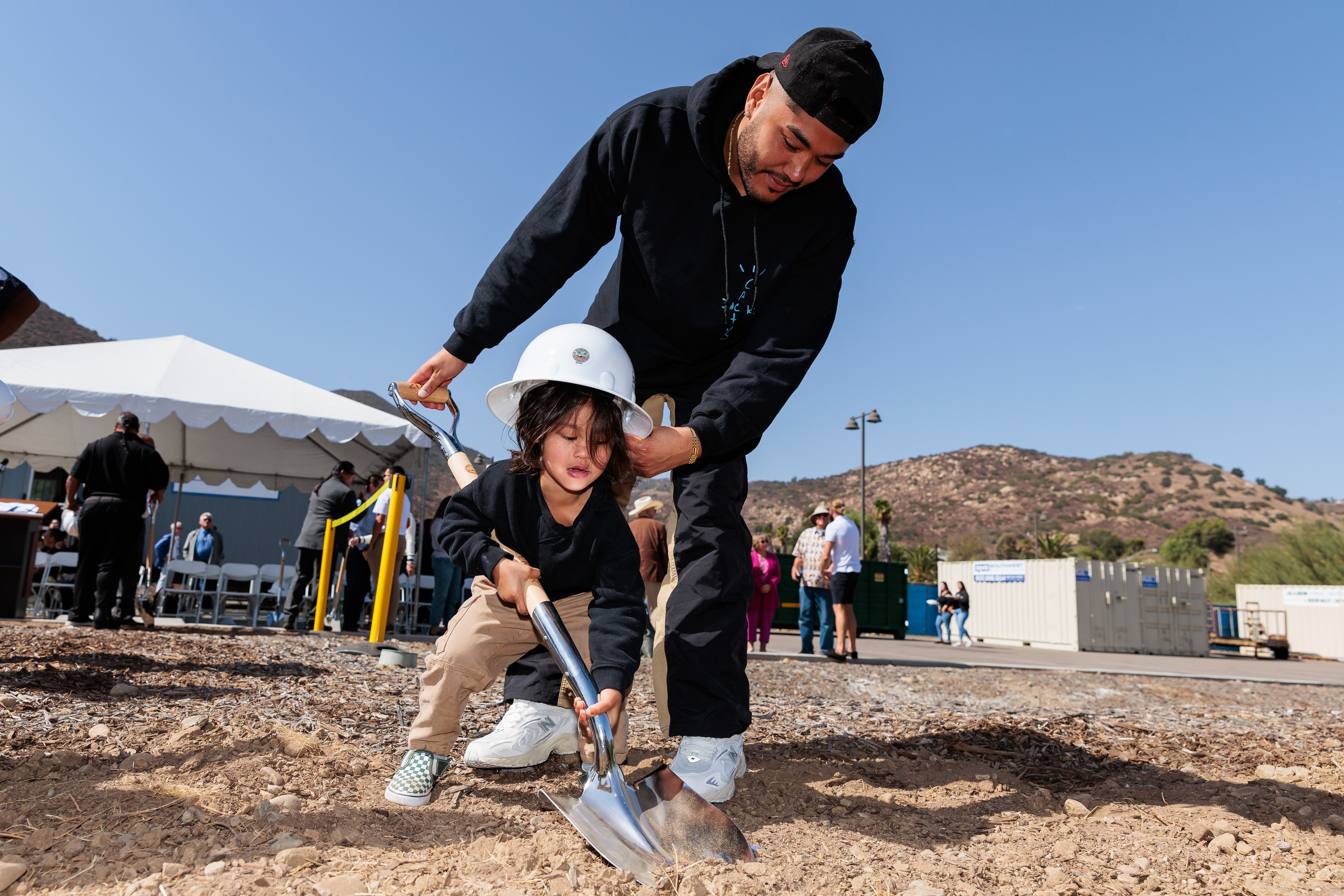 EL CAJON, CA, October 18, 2024 | Groundbreaking Ceremony for the Sycuan Medical Dental Center on Friday, October 18, 2024. (Chadd Cady / Sycuan Casino Resort)