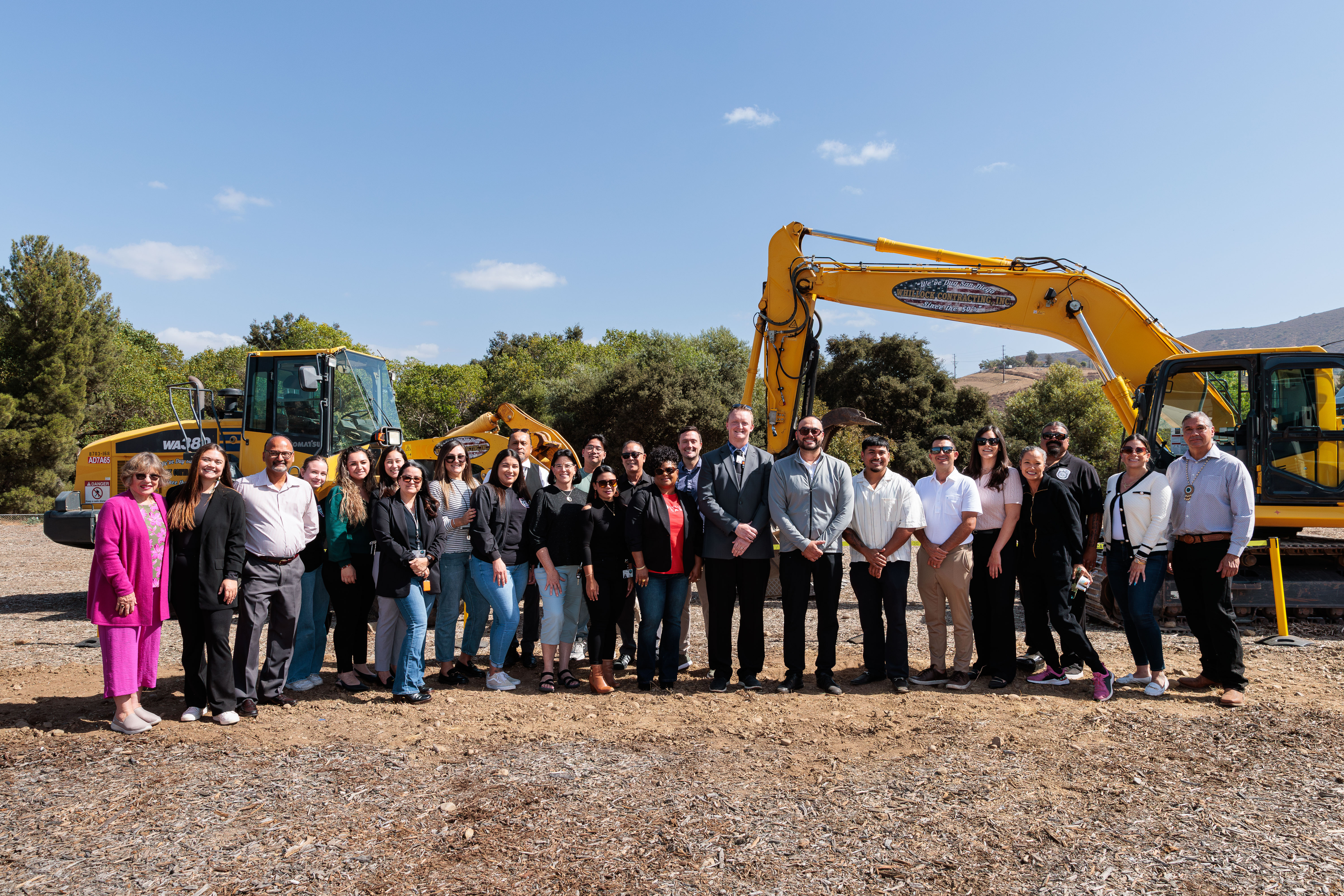 EL CAJON, CA, October 18, 2024 | Groundbreaking Ceremony for the Sycuan Medical Dental Center on Friday, October 18, 2024. (Chadd Cady / Sycuan Casino Resort)