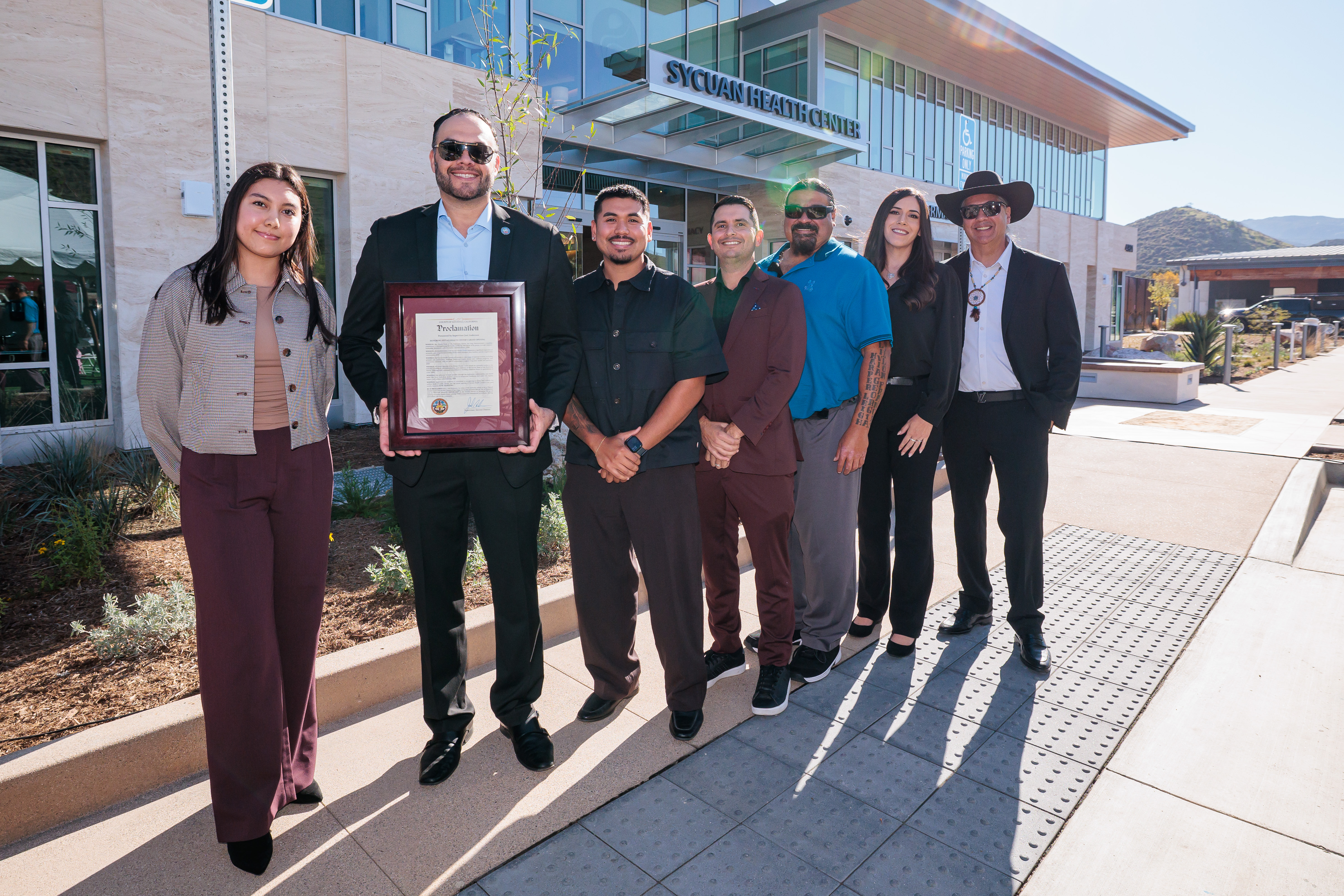 EL CAJON, CA, December 19, 2025 | Grand opening and ribbon cutting ceremony for the new Sycuan Health Center. (Chadd Cady / Sycuan Casino Resort)